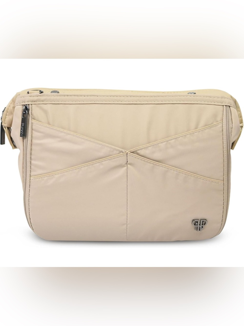 NWOT PurseN Littbag LED lighted handbag organizer, nude colorway